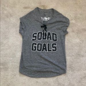squad goals t shirt